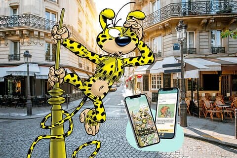 Escape game enfant dans la ville de Paris Marsupilami