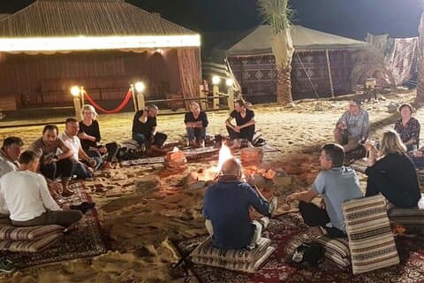 Overnight Red Dunes Safari Tour with BBQ at Al Khayma Camp