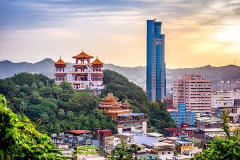 Excursão terrestre privada de dia inteiro em Taipei saindo do porto de cruzeiros de Hualien