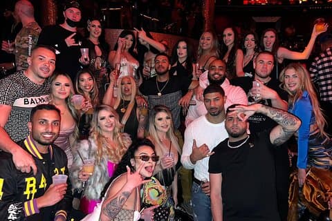 Latin Club Crawl with Belaire Champagne and Party Bus Experience