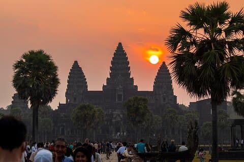 Siem Reap: Angkor Wat Sunrise & Ontdek Angkor Tempels Met Gids