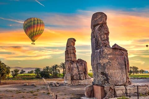 Sunrise Hot Air Balloon Ride in Luxor with Private Pickup
