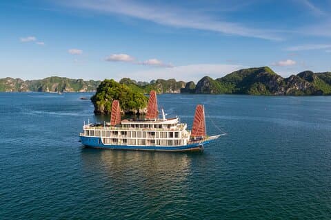 Crociera Melody di 2 giorni Esplora Halong e la baia di Lan Ha da Hanoi