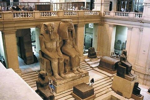 Giza Pyramids And old Egyptian Museum Tour from Alexandria Port
