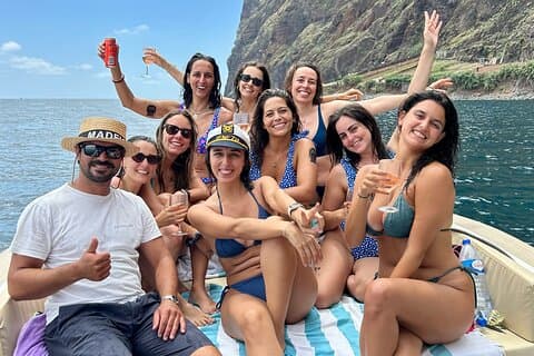 HD Private Boat Experience on Madeira with Paddleboard included