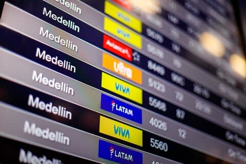 Medellín privat transfer: José María Córdova lufthavn