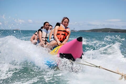Bali Water Sports with Tanah Lot Sunset Tour