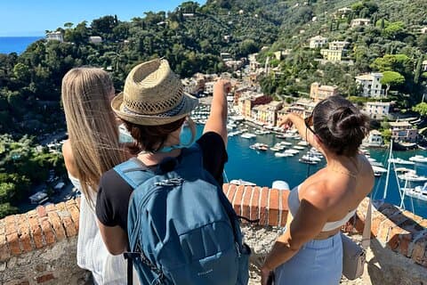 Viagem de um dia privada exclusiva: Portofino e Santa Margherita do porto de Portofino