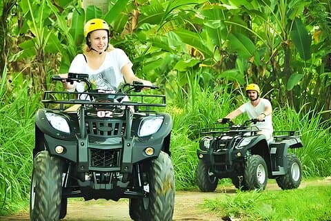 Paquete turístico de aventura en quad por Bali y cascada de Ubud