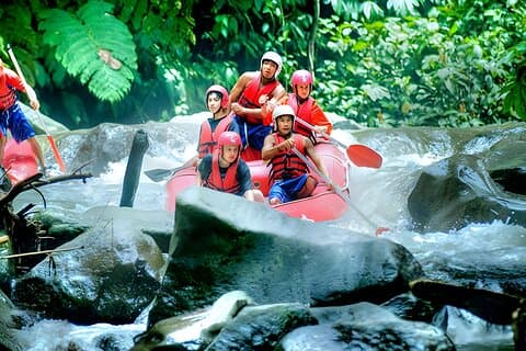 Pacchetti di rafting sul fiume Ayung e shopping tour
