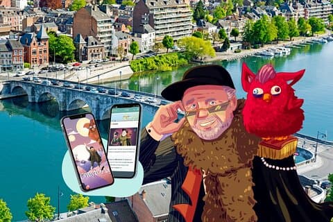 Stadtfluchtspiel in Namur - Crazytopia