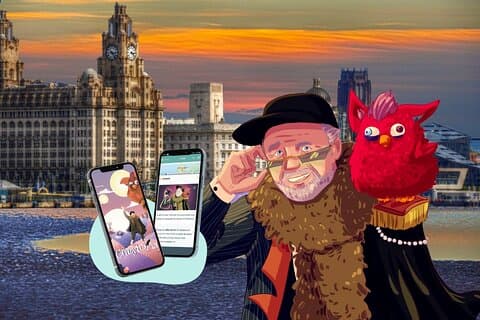 Ontsnappingsspel in de stad Liverpool Crazytopia