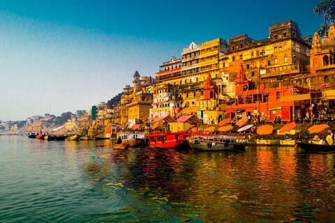 Solnedgang i Varanasi-tur med en lokal med gratis Ganga Aarti og båttur