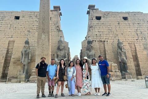 Tour di un giorno a Luxor da Hurghada in autobus con pranzo e biglietti d'ingresso