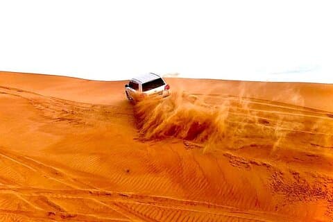 Safari nel deserto con avventura in bici ATV a Dubai