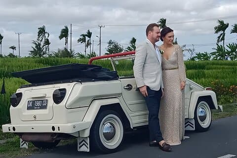 Uluwatu Sunset Trip met Bali Volkswagen Safari Classic Car Tours
