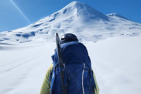 Ascent of the Llaima Volcano
