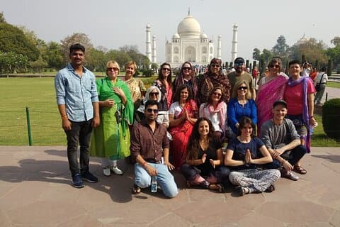 ”Indiens Gyllene Triangel & Taj Mahal: 4-dagars privat tur”