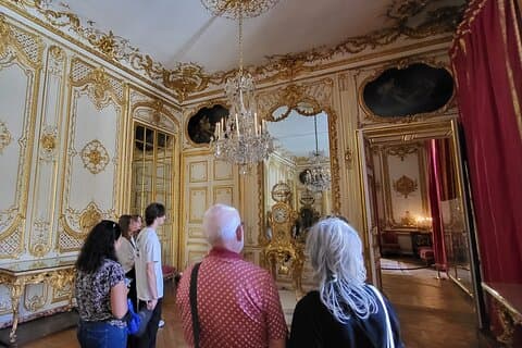 Tour guidato degli appartamenti privati del re del Palazzo di Versailles