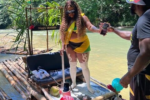 Rafting de 1 hora en Lethe con masaje de pies con piedra caliza