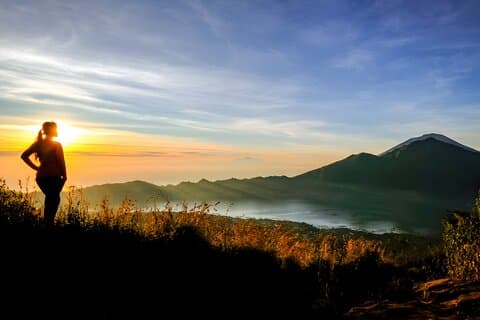 Mount Batur Sunrise Trekking con guida di trekking professionale