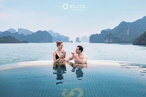 Elite of the Seas Ha Long Bay 6 Star Cruise Infinity Pool (3D/2N)
