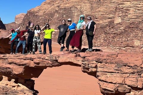 Wadi Rum 4 hours morning tour or sunset tour Desert Highlights