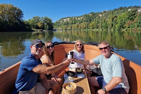 Prague Private Boat Tour 4 Hours
