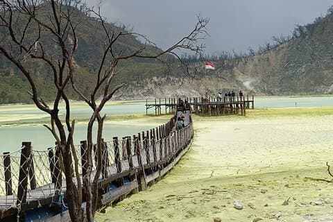 4-dagers Jakarta Crater Green Canyon og vulkan privat guidet tur