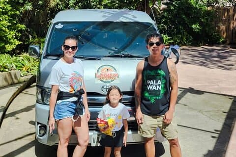 Trasferimento in furgone privato da Puerto Princesa a El Nido Palawan