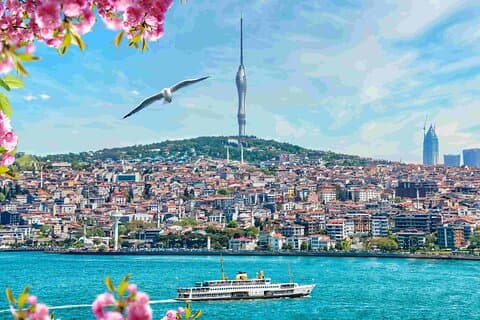 Istanbul Camlica Tower: Privat adgang, overførsel og spisemuligheder