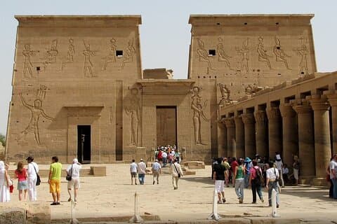 Aswan: Private Tour to Philae Temple and Nubian Village by Boat