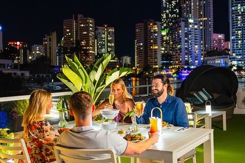 Gold Coast Buffet Middag Sightseeing krydstogt