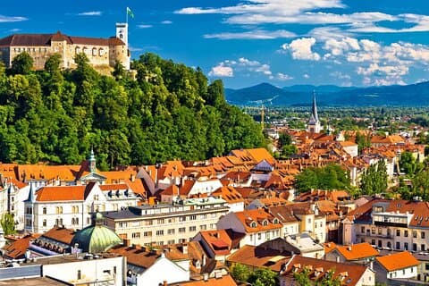 Private Tagestour nach Ljubljana von der slowenischen Küste.
