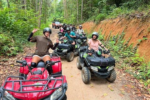 ATV 1,5 horas Jungle Safari Tour en Koh Phangan