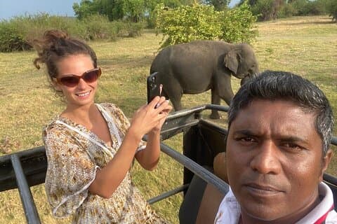 Fra Colombo/Negombo til Sigiriya, Dambulla-dagstur og safari