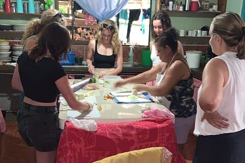 Aula particular de culinária local em Nosara
