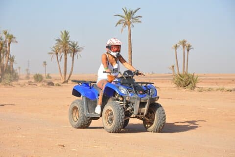 Quad-oplevelse i Marrakech Palmeraie og Desert