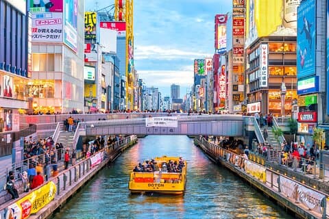 Full Day Private Shore Tour in Osaka from Osaka Cruise Port