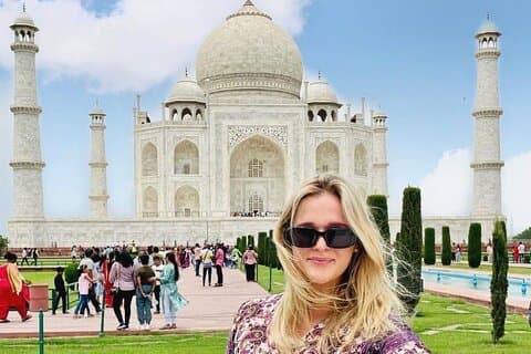 Privat TajMahal & Agra Fort Tour från Delhi med bil-All inclusive