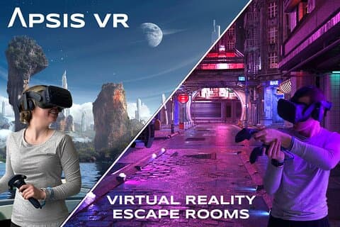 Virtual Reality Escape Room eller Arcade Games hos Apsis VR