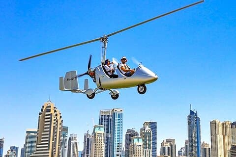 20 minutes private gyrocopter flight