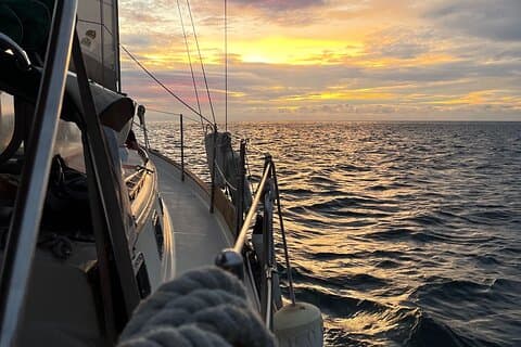 Sunset Sailing Santa Marta Bay