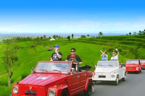 Jatiluwih VW Safari Bali Tour - Volkswagen Oldtimer-Reise