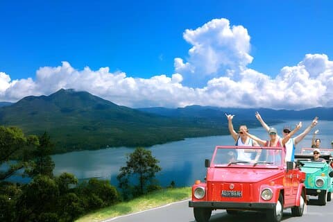 Kintamani Volcano VW Safari Bali Tour - Volkswagen Classic Car Trip