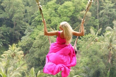 Ubud Tour: Monkey forest, rice terraces, temple, waterfall
