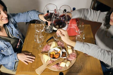Vinsmaking nær Julies hus og arena med Valpolicella