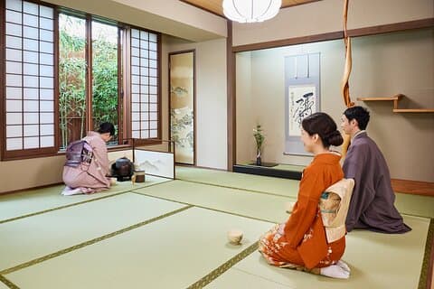 Cerimonia del tè Kimono a Tokyo, Asakusa Maikoya