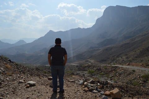 Jabal Shams Grand Canyon, Nizwa, Misfat al Abreyeen from Muscat
