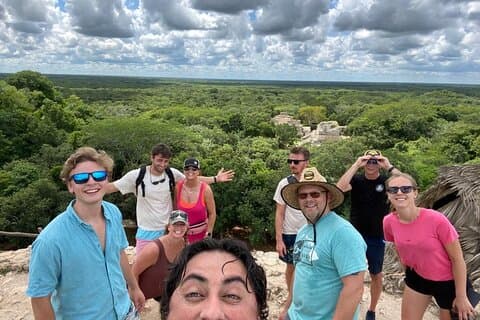 Excursão privada Ek Balam Odyssey ao Cenote e Valladolid